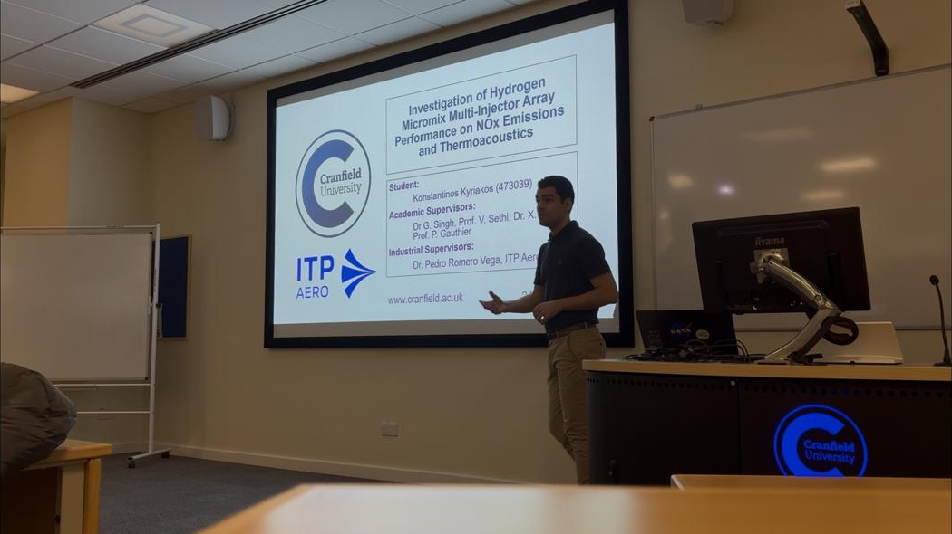 Presenting at the symposium